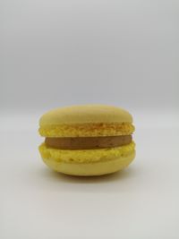 Handgemachte Macarons Zitrone